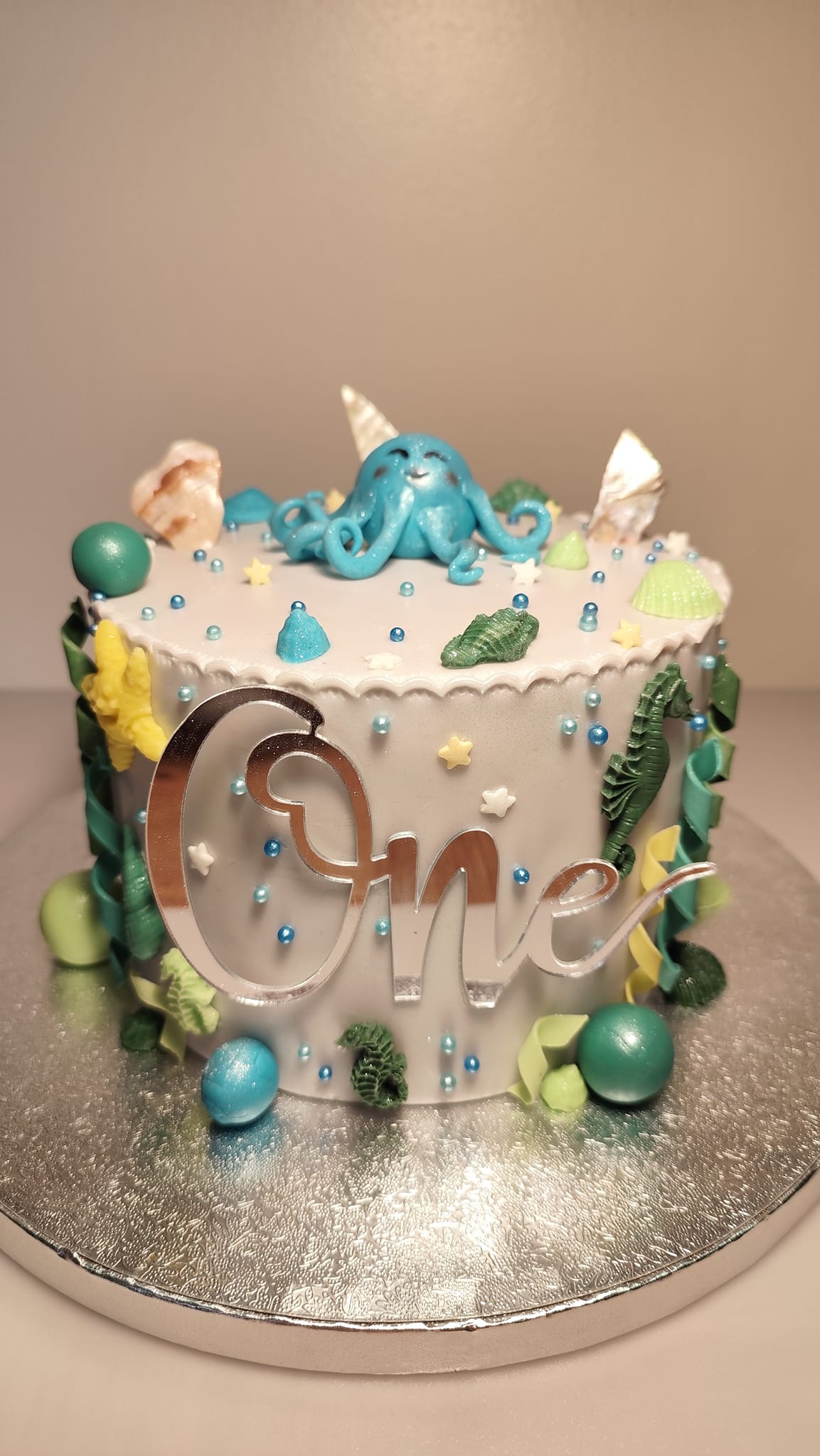 Gateau enfantin pieuvre