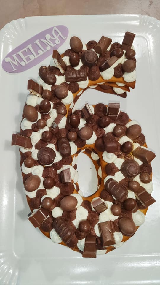Number cake kinder