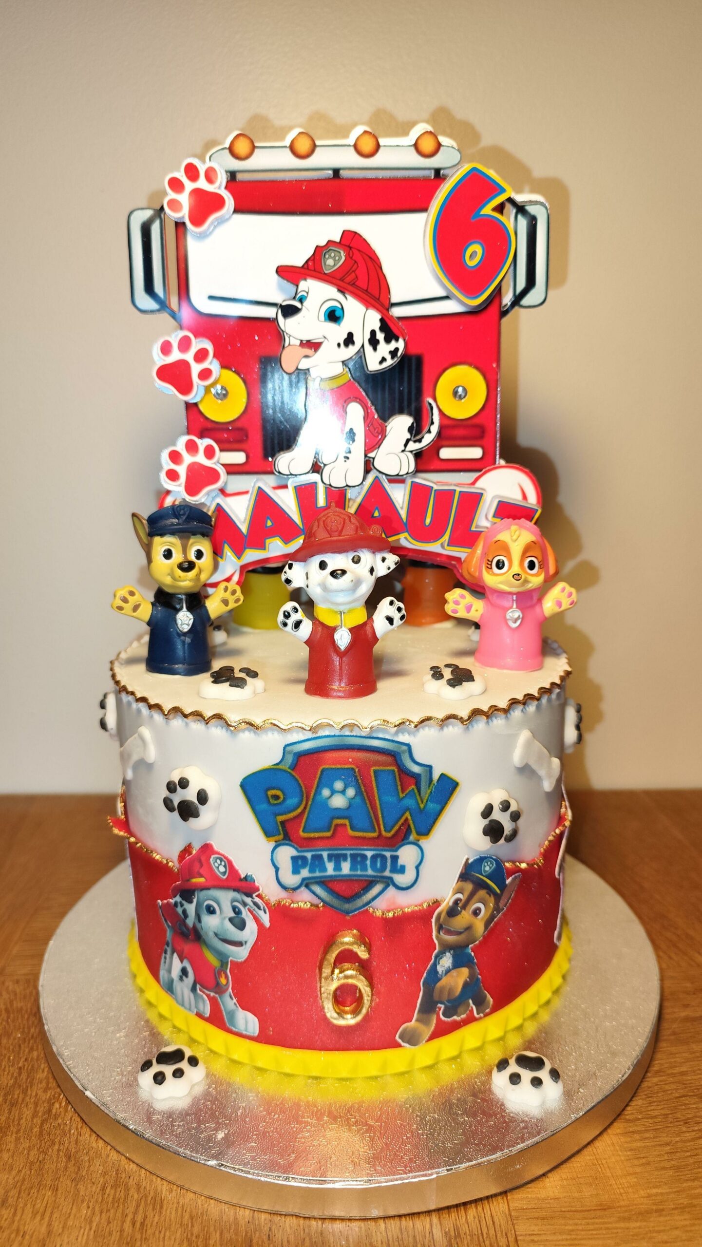 Gateau Pat'Patrouille