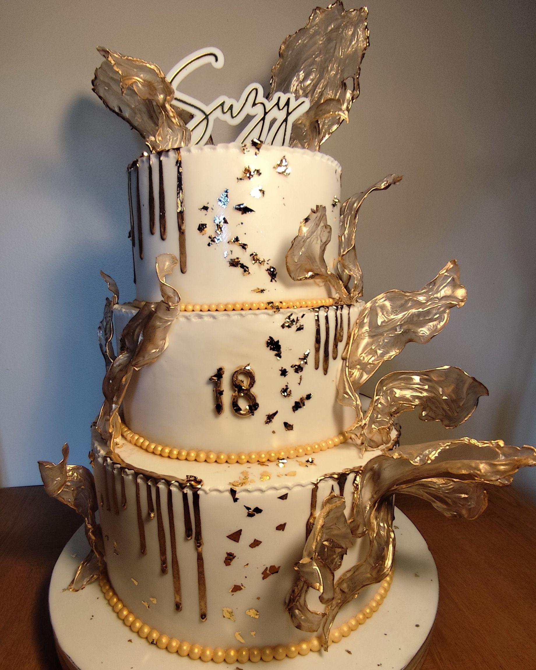 Layer cake doré