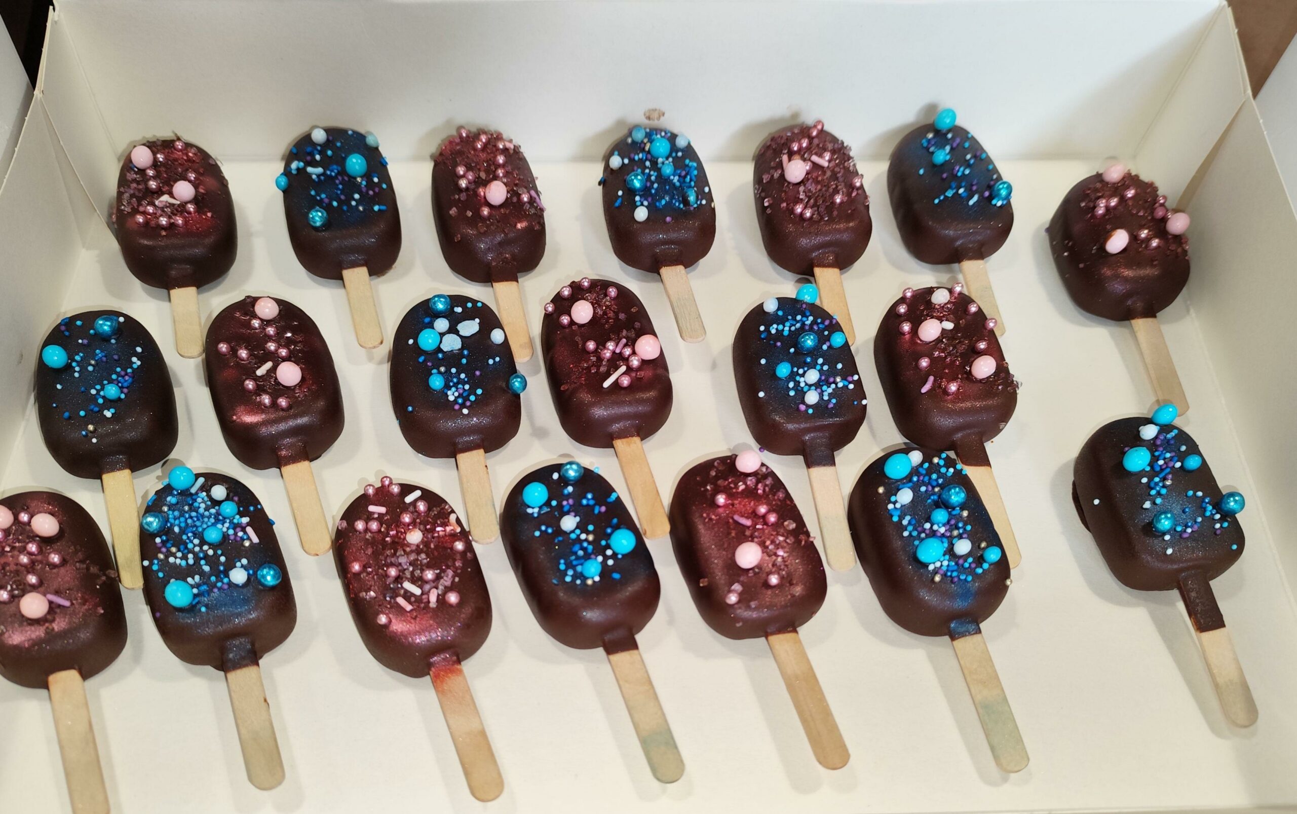 Glace pop cake